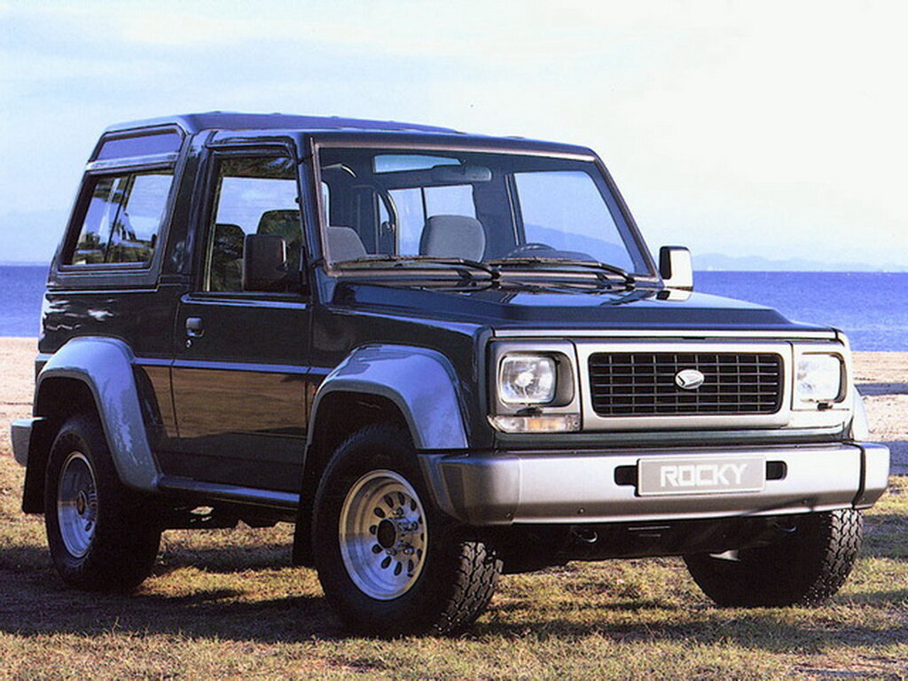 Daihatsu Rocky 1 поколение, 2-й рестайлинг, джип/suv 3 дв. (10.1993 - 09.2002)
